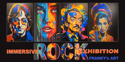 🎸🔥 IMMERSIVE ROCK EXHIBITION 🔥🎨 — museum-expo in Tilburg