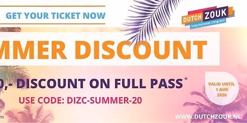 Dutch Zouk Congress The Netherlands 2026 – 14th edition – Official in Tilburg