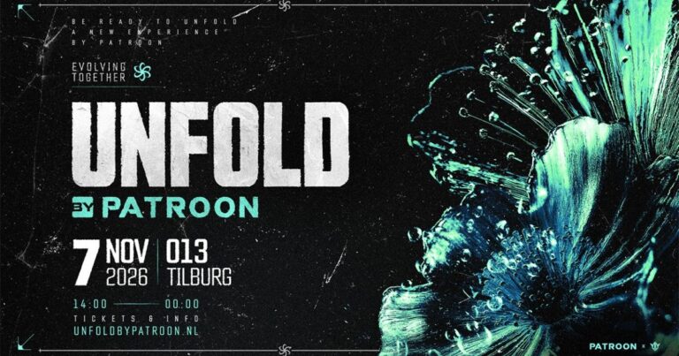 Unfold by Patroon — muziek in Tilburg