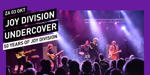 Joy Division Undercover // 013 Tilburg — muziek in Tilburg