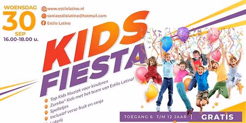 Kids Fiesta: Samen Bewegen, Samen Plezier — familie-kids in Tilburg