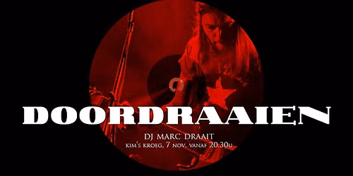 MARC DRAAIT DOOR — Uitgaan in Tilburg
