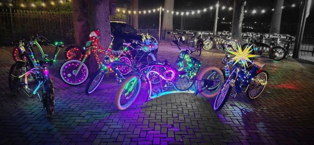 Mijn fiets is een kerstboom 4 in Tilburg